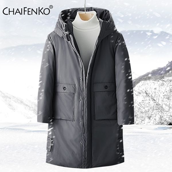 chaifenko brand winter warm down jacket men casual business long thick hooded windbreaker coat men solid fashion parkas men 3xl 201130, Black
chaifenko brand winter warm down jacket men casual business long thick hooded windbreaker coat men solid fashion parkas men 3xl 201130, Black