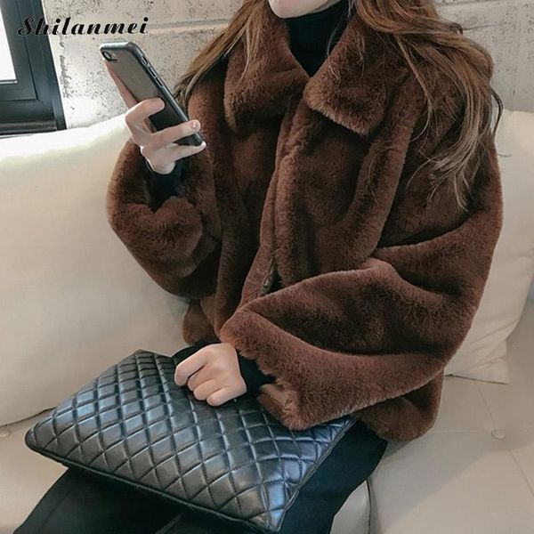 plus size harajuku faux fur coat women fashion solid green cropped fur jacket furry winter coat high street thick ladies outwear 201029, Black
plus size harajuku faux fur coat women fashion solid green cropped fur jacket furry winter coat high street thick ladies outwear 201029, Black