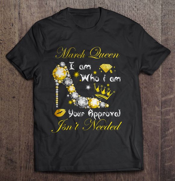 men funny fashion march queen i am who i am your approval isn't needed diamond high heels version hoodie designers t shirts sweatshirt
men funny fashion march queen i am who i am your approval isn't needed diamond high heels version hoodie designers t shirts sweatshirt