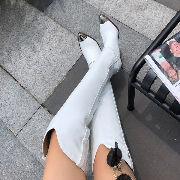 2020 plus size 34-45 new genuine leather boots women metal high heels autumn winter over the knee boots ladies thigh boots 1026, Black
2020 plus size 34-45 new genuine leather boots women metal high heels autumn winter over the knee boots ladies thigh boots 1026, Black