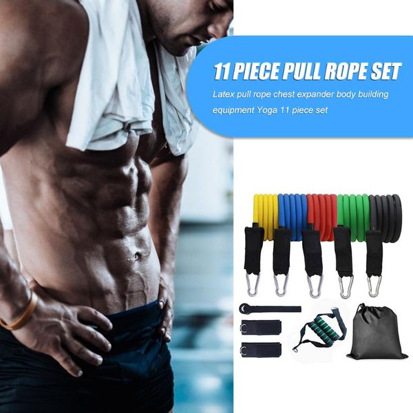 11x resistance band 125 pounds tpe elastic pull rope home gym fitness tool body building workout portable fitness equipment
11x resistance band 125 pounds tpe elastic pull rope home gym fitness tool body building workout portable fitness equipment
