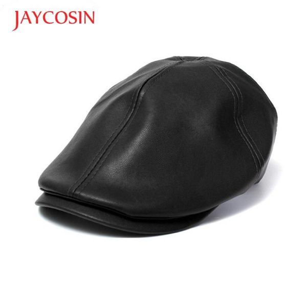 jaycosin new fashion fashion vintage faux leather beret cap men women hats 160418 drop shipping, Blue;gray
jaycosin new fashion fashion vintage faux leather beret cap men women hats 160418 drop shipping, Blue;gray