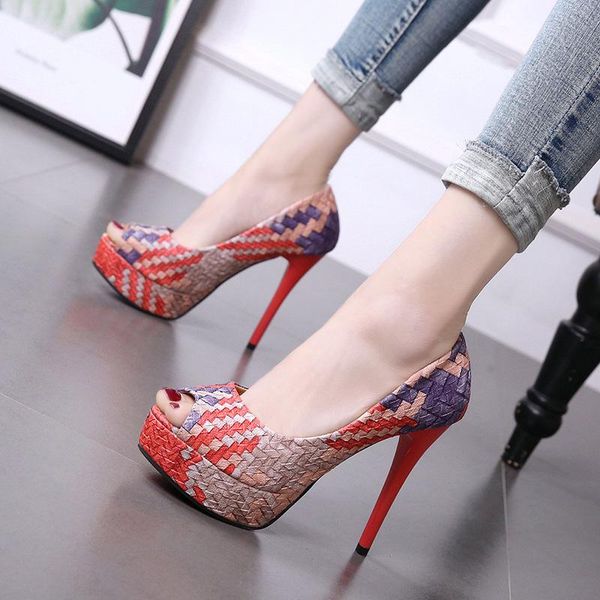 leopard land 2021 women's shoes fish mouth thin high heel waterproof platform color matching single shoes cwf-mst334-9, Black
leopard land 2021 women's shoes fish mouth thin high heel waterproof platform color matching single shoes cwf-mst334-9, Black