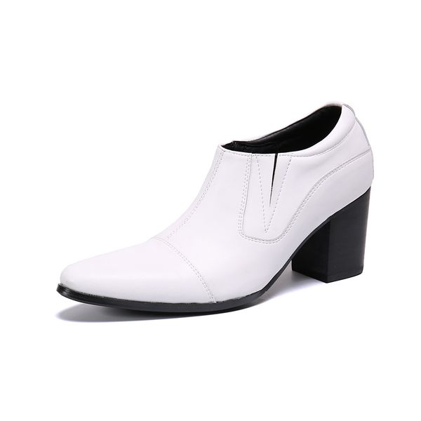 2020 in high men heels men's leather wedding oxfords shoes to more size47 xjte, Black
2020 in high men heels men's leather wedding oxfords shoes to more size47 xjte, Black