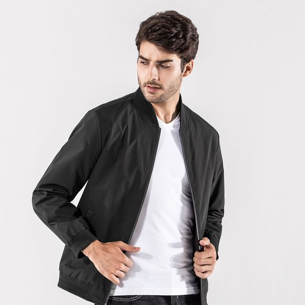 2021 the new casual turtleneck thin section male version large autumn business men's jacket iykh, Black;brown
2021 the new casual turtleneck thin section male version large autumn business men's jacket iykh, Black;brown