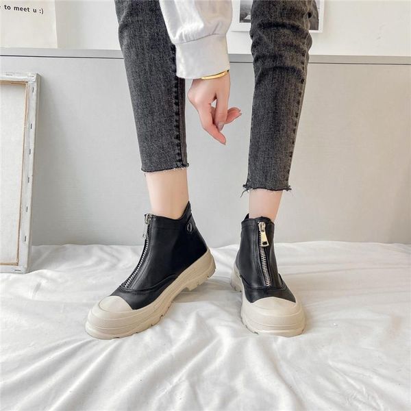 cootelili women boots shoes 2020 fashion patent leather 4.5cm heel round toe boots for woman lace up shoes botas mujer 35-39, Black
cootelili women boots shoes 2020 fashion patent leather 4.5cm heel round toe boots for woman lace up shoes botas mujer 35-39, Black