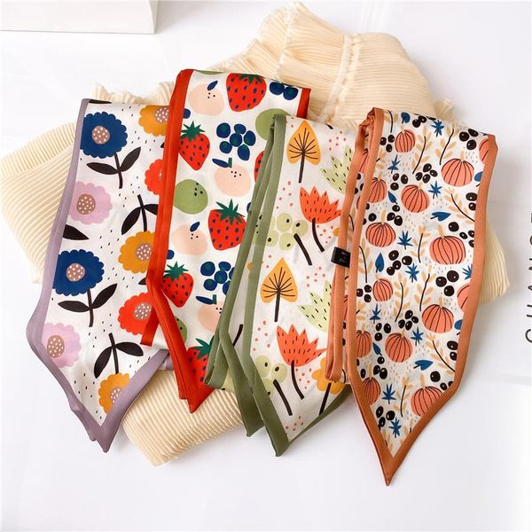 scarves long silk scarf women skinny neck hair band bag tie design print lady foulard ribbon headband 2021, Blue;gray
scarves long silk scarf women skinny neck hair band bag tie design print lady foulard ribbon headband 2021, Blue;gray