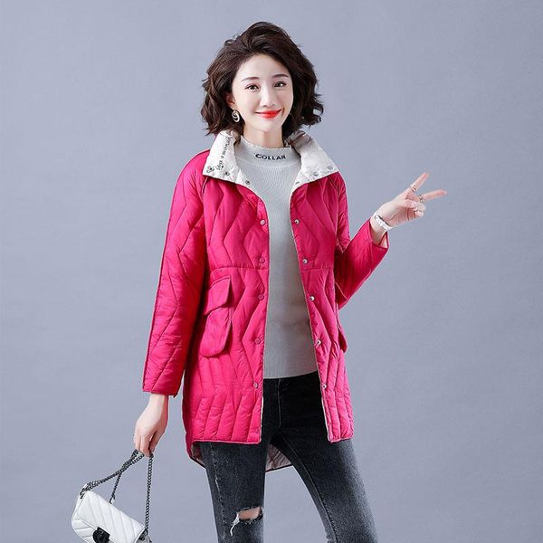 2021 new medium long stand collar parka winter jacket women elegant pocket parka coat female casual, Black
2021 new medium long stand collar parka winter jacket women elegant pocket parka coat female casual, Black