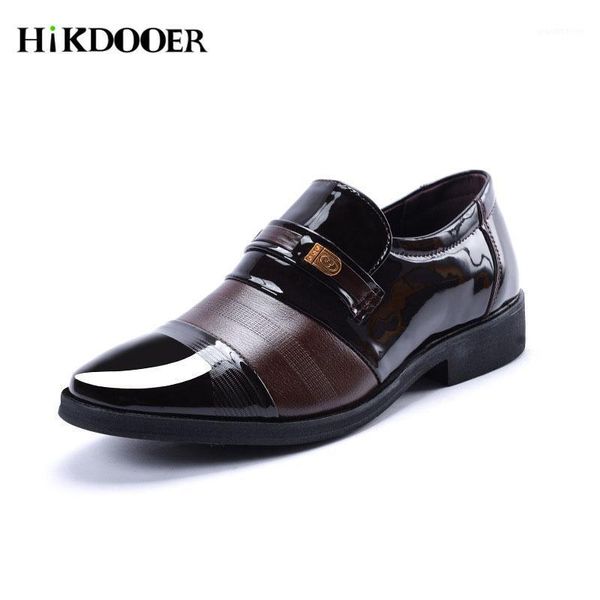 dress shoes arrival men formal slip on pu leather flat sapato social masculino male business1, Black
dress shoes arrival men formal slip on pu leather flat sapato social masculino male business1, Black