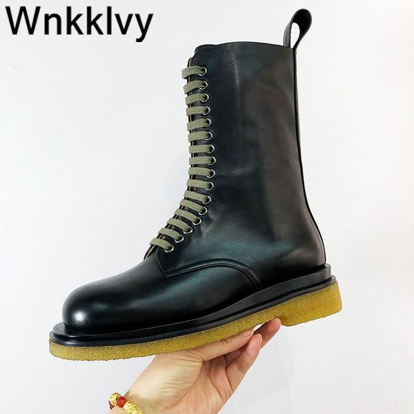 spring autumn low heel boots women genuine leather flatform ankle botas british style leisure simple shoes 2020 booties, Black
spring autumn low heel boots women genuine leather flatform ankle botas british style leisure simple shoes 2020 booties, Black