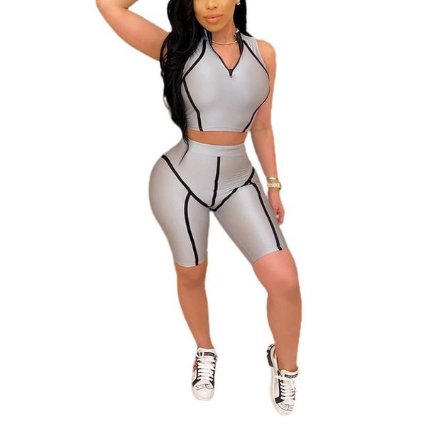 women's tracksuits sport suit womens tracksuit side patchwork leggings breathable 2pcs set casual fitness sporty woman workout sportswe, Gray
women's tracksuits sport suit womens tracksuit side patchwork leggings breathable 2pcs set casual fitness sporty woman workout sportswe, Gray