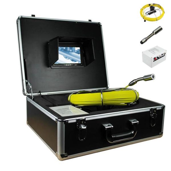 7inch 23mm waterproof industrial pipe sewer inspection video camera 20m cable with 12pcs led
7inch 23mm waterproof industrial pipe sewer inspection video camera 20m cable with 12pcs led