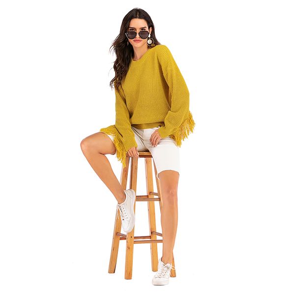 autumn and winter short versatile college style knitwear sweater women's pullover long sleeve crew neck thickened bottoming shirt, White
autumn and winter short versatile college style knitwear sweater women's pullover long sleeve crew neck thickened bottoming shirt, White