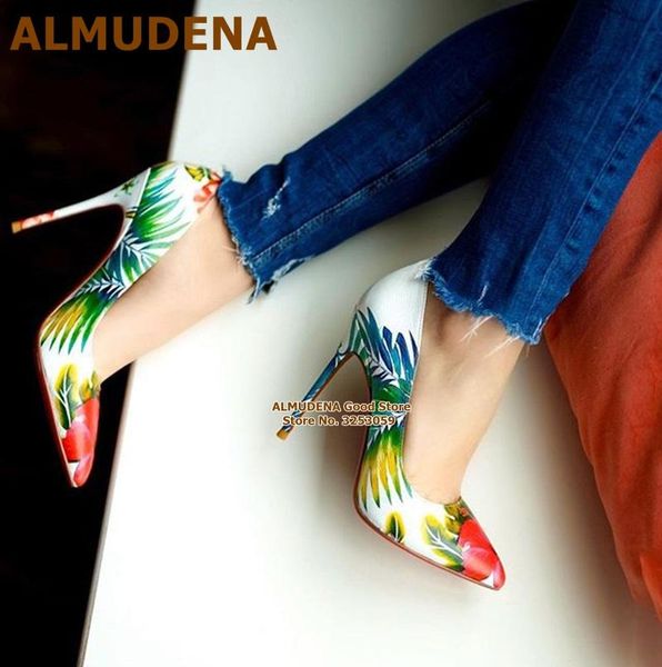 almudena banana leaf red flowers printed high heels 12cm pointy toe patent leather floral wedding dress shoes size45 women pump, Black
almudena banana leaf red flowers printed high heels 12cm pointy toe patent leather floral wedding dress shoes size45 women pump, Black