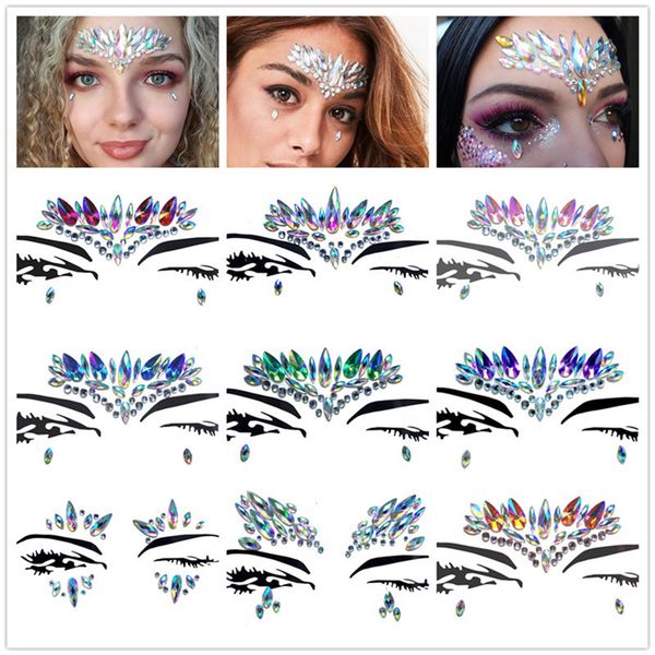 diamond sticker bohemia style glitter crystal tattoo stickers for women face forehead paster wedding party decorations tools
diamond sticker bohemia style glitter crystal tattoo stickers for women face forehead paster wedding party decorations tools