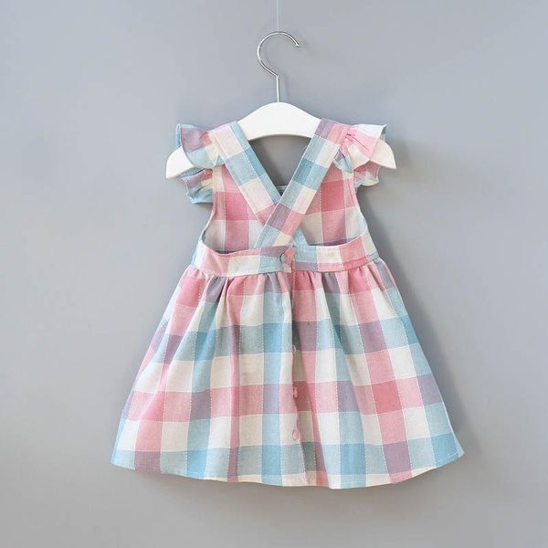 new summer girls' dress korean strap plaid casual sleeveless party princess dress cute children's baby kids girls clothing print, Red;yellow
new summer girls' dress korean strap plaid casual sleeveless party princess dress cute children's baby kids girls clothing print, Red;yellow