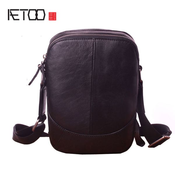 hbp aetoo casual fashion head leather shoulder bag, men's handmade leather slant bag, simple practical mobile phone bag
hbp aetoo casual fashion head leather shoulder bag, men's handmade leather slant bag, simple practical mobile phone bag