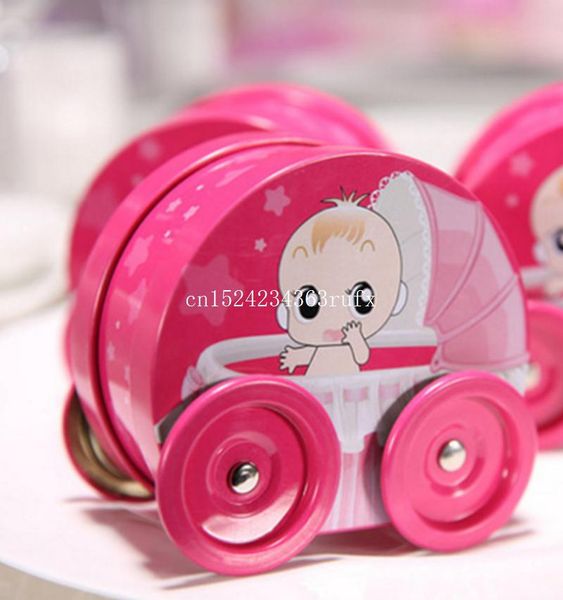 50pcs baby girl trolley candy boxes pink blue biscuit gift box for party chocolate metal tin boxes
50pcs baby girl trolley candy boxes pink blue biscuit gift box for party chocolate metal tin boxes