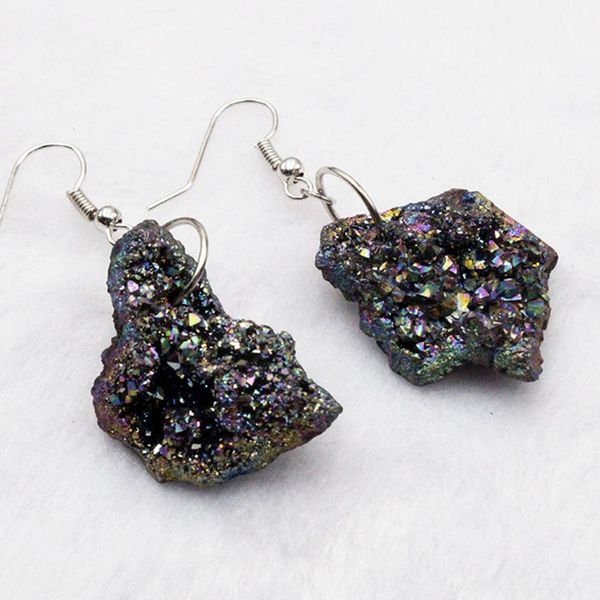 wholesale 10 pairs silver plated irregular shape crystal dyed many colors cluster dangle earrings for women charm jewelry
wholesale 10 pairs silver plated irregular shape crystal dyed many colors cluster dangle earrings for women charm jewelry