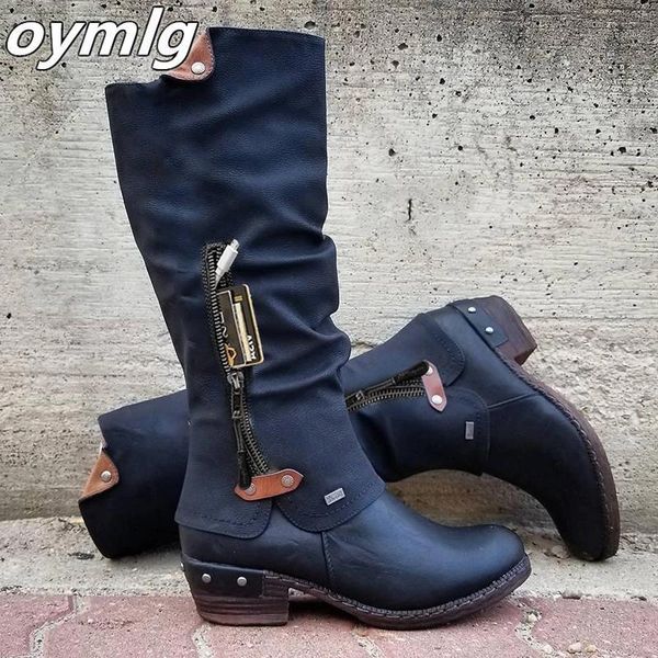 boots women western cowboy knee-high punk low thick heel side zipper female ladies shoes winter women1, Black
boots women western cowboy knee-high punk low thick heel side zipper female ladies shoes winter women1, Black