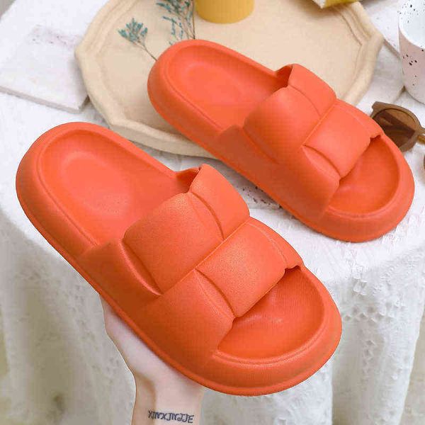 2022 summer orange slippers solid indoor slippers eva home slipper thick bottom sole non-slip shoes flip flop y220221, Black
2022 summer orange slippers solid indoor slippers eva home slipper thick bottom sole non-slip shoes flip flop y220221, Black