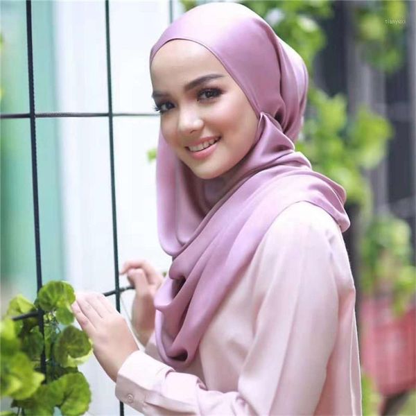 75*180cm muslim women silk scarf hijab femme musulman headscarf islamic soild color turban headwrap turkish scarves1, Red
75*180cm muslim women silk scarf hijab femme musulman headscarf islamic soild color turban headwrap turkish scarves1, Red