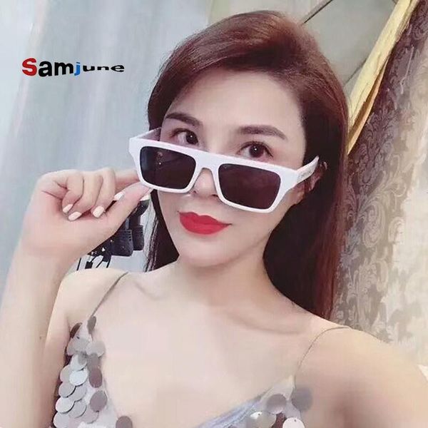 samjune candy color rectangle sunglasses women fashion shades 2020 brand square sun glasses for men designer, White;black
samjune candy color rectangle sunglasses women fashion shades 2020 brand square sun glasses for men designer, White;black