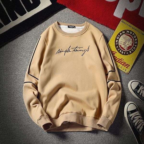 new sweatshirt men casual harajuku hoodies letter printing autumn hoody sweatshirts o-neck men hip hip streetwear clothing 201103, Black
new sweatshirt men casual harajuku hoodies letter printing autumn hoody sweatshirts o-neck men hip hip streetwear clothing 201103, Black