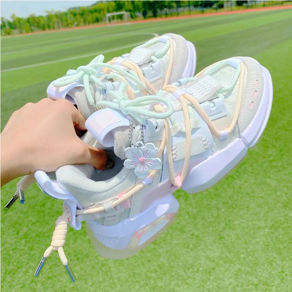 fairy-tale style cherry blossom design sneakers light ladies rubber platform sports running shoes, Black
fairy-tale style cherry blossom design sneakers light ladies rubber platform sports running shoes, Black
