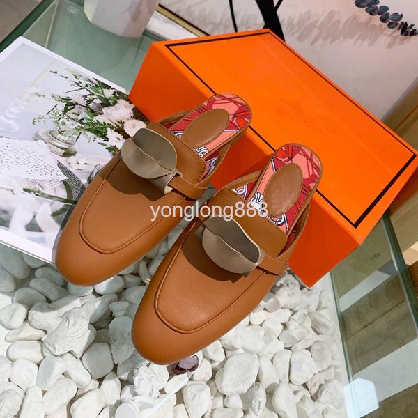 dress shoes summer muller shoes women's bag head half trailer sandals buckle cowhide flat bottom fashion lazy, Black
dress shoes summer muller shoes women's bag head half trailer sandals buckle cowhide flat bottom fashion lazy, Black