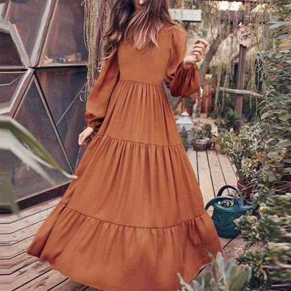 womens dress elegant temperament casual ruffle puff sleeve tunic maxi dress solid color v-neck robe female vestidos autumn, Black;gray
womens dress elegant temperament casual ruffle puff sleeve tunic maxi dress solid color v-neck robe female vestidos autumn, Black;gray