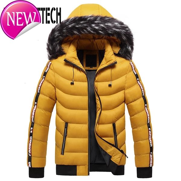 2020 new hooded fur collar winter jacket men parka men's warm thicken windproof hat parkas jacket fashion casual hoodies outwear, Black
2020 new hooded fur collar winter jacket men parka men's warm thicken windproof hat parkas jacket fashion casual hoodies outwear, Black