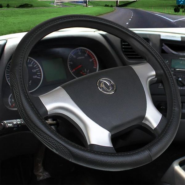 kkysyelva black leather steering wheel covers for car bus truck 36 38 40 42 45 47 50cm diameter auto steering-wheel cover
kkysyelva black leather steering wheel covers for car bus truck 36 38 40 42 45 47 50cm diameter auto steering-wheel cover