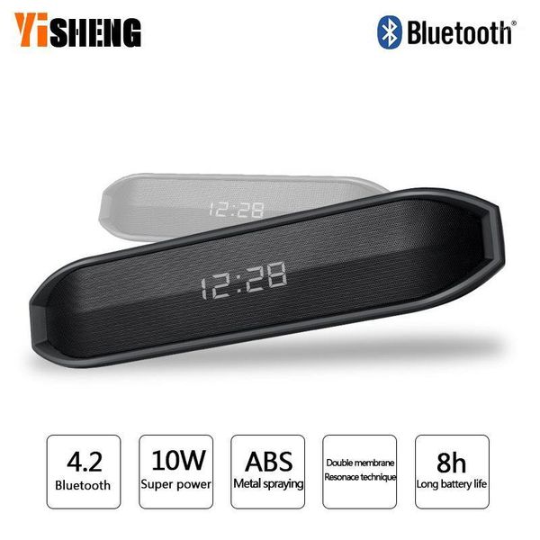 portable clock function soundbar wireless mini column music center subwoofer 3d stereo super bass bluetooth speaker hands
portable clock function soundbar wireless mini column music center subwoofer 3d stereo super bass bluetooth speaker hands