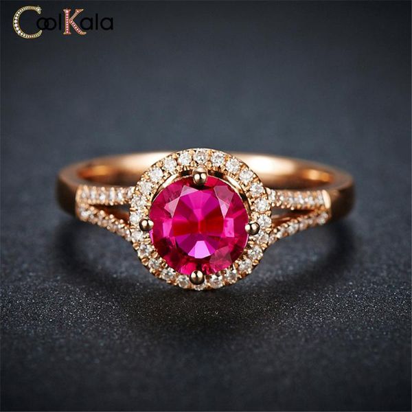 wedding rings coolkala style round red tourmaline color treasure ring with zircon for women, Slivery;golden
wedding rings coolkala style round red tourmaline color treasure ring with zircon for women, Slivery;golden