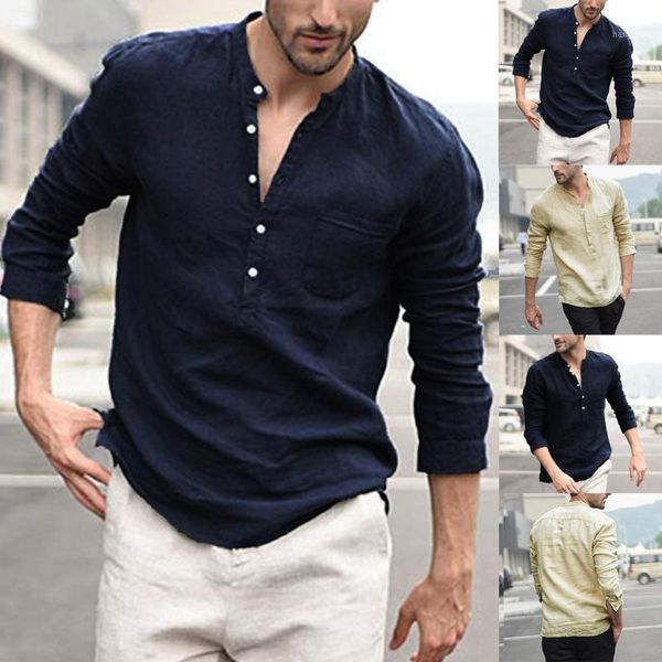 men vintage shirts pure color button linen solid long sleeve retro shirts blouse men shirt camisetas mujer1, White;black
men vintage shirts pure color button linen solid long sleeve retro shirts blouse men shirt camisetas mujer1, White;black