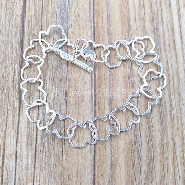 authentic 925 sterling silver bracelets silver carrusel bracelet fits european bear jewelry style gift 516981510, Black
authentic 925 sterling silver bracelets silver carrusel bracelet fits european bear jewelry style gift 516981510, Black