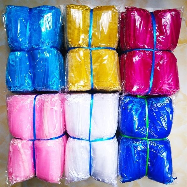 1000pcs/lot 24 colors jewelry bag 7x9 9x12 10x15 13x18cm wedding gift organza bags jewelry packaging & display jewelry pouches t200602, Pink;blue
1000pcs/lot 24 colors jewelry bag 7x9 9x12 10x15 13x18cm wedding gift organza bags jewelry packaging & display jewelry pouches t200602, Pink;blue