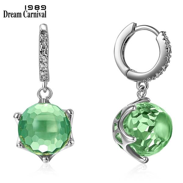 dangle & chandelier dreamcarnival1989 selling special cut zircon drop earings for woman dazzling light green cz elegant wedding jewelry we38, Silver
dangle & chandelier dreamcarnival1989 selling special cut zircon drop earings for woman dazzling light green cz elegant wedding jewelry we38, Silver
