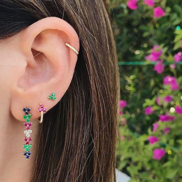 hoop & huggie 2021 adorable women girl jewelry u 925 sterling silver minimalist multiple piercing cz earring, Golden;silver
hoop & huggie 2021 adorable women girl jewelry u 925 sterling silver minimalist multiple piercing cz earring, Golden;silver
