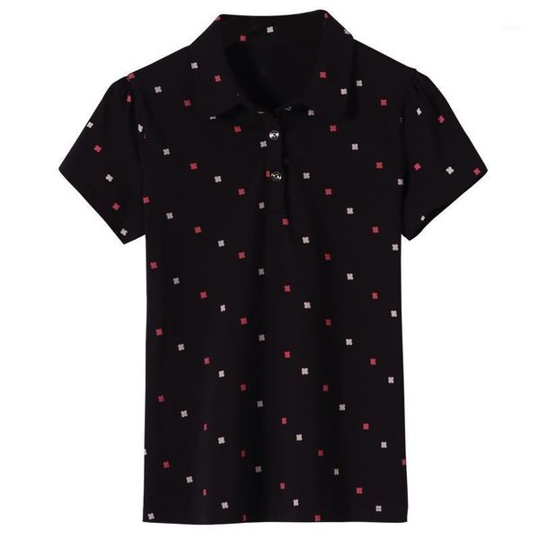 2020 summer new short-sleeved slim women's lapel printed wild shirt casual cotton large size shirt1, White
2020 summer new short-sleeved slim women's lapel printed wild shirt casual cotton large size shirt1, White