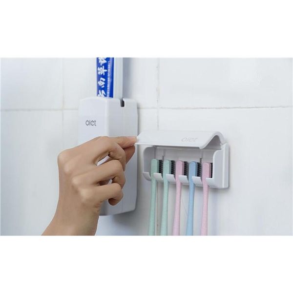 1 set tooth brush holder matic toothpaste dispenser +5 toothbrush holder toothbrush wall mount stand jllxnh eatout
1 set tooth brush holder matic toothpaste dispenser +5 toothbrush holder toothbrush wall mount stand jllxnh eatout