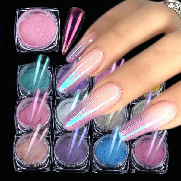 nail glitter art pearl solid metallic blue purple chrome pigmentset diy manicure decor aurora metal powder 0.5g, Silver;gold
nail glitter art pearl solid metallic blue purple chrome pigmentset diy manicure decor aurora metal powder 0.5g, Silver;gold