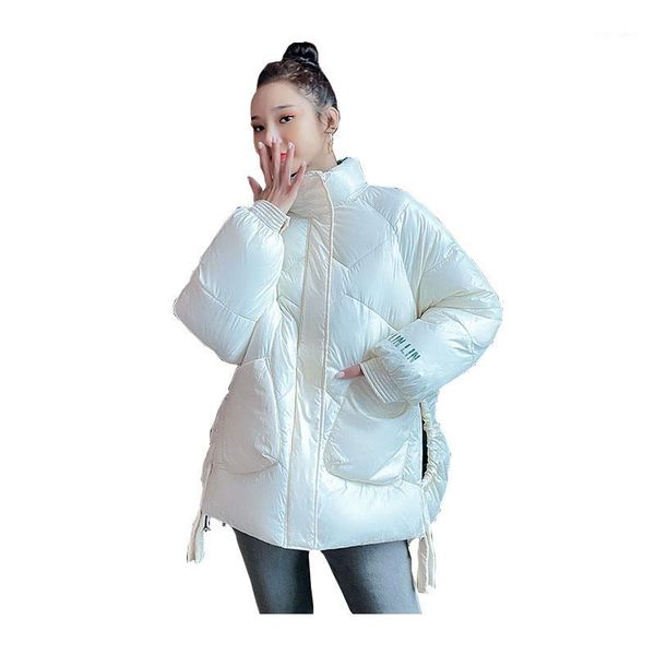 women's down & parkas women short winter jacket stand collar glossy bakery windproof coat oversize cotton padded parkas1, Black
women's down & parkas women short winter jacket stand collar glossy bakery windproof coat oversize cotton padded parkas1, Black