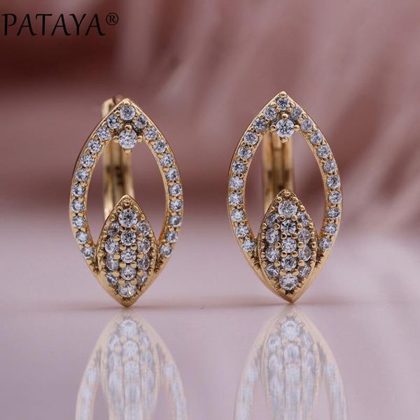 dangle & chandelier pataya horse eye shape circle earring 585 rose gold natural zircon unusual earrings women cute trendy fashion jewelry, Silver
dangle & chandelier pataya horse eye shape circle earring 585 rose gold natural zircon unusual earrings women cute trendy fashion jewelry, Silver