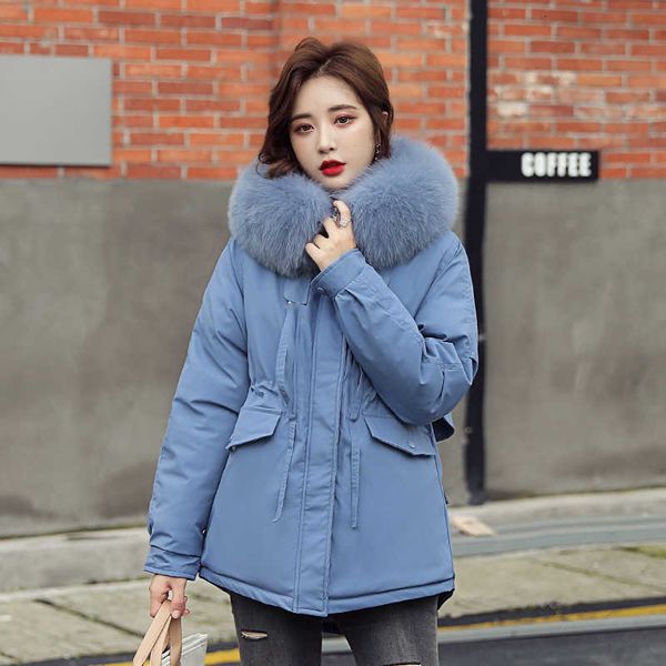 2020 winter long jacket women slim wool liner hooded women's coat plus size solid with fur collar thick casual female parkas, Black
2020 winter long jacket women slim wool liner hooded women's coat plus size solid with fur collar thick casual female parkas, Black