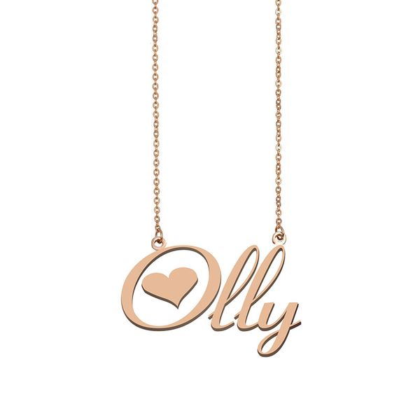 olly name necklace custom nameplate pendant for women girls birthday gift kids friends jewelry 18k gold plated stainless steel, Silver
olly name necklace custom nameplate pendant for women girls birthday gift kids friends jewelry 18k gold plated stainless steel, Silver