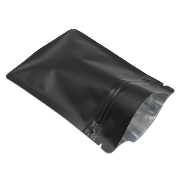 100pcs lot matte black aluminum foil ziplock food packaging bag resealable mylar foil dried nuts powder storage zip lock pouch h bbywrt
100pcs lot matte black aluminum foil ziplock food packaging bag resealable mylar foil dried nuts powder storage zip lock pouch h bbywrt