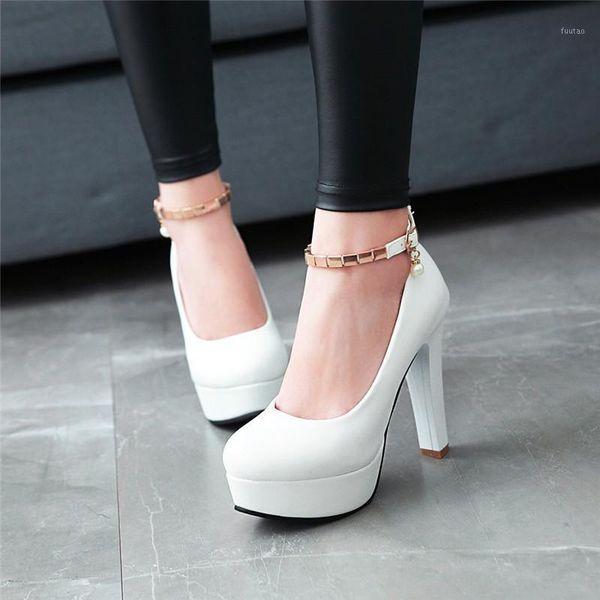 ymechic 2020 metal design ankle strap platforms high heels pumps white wedding shoes large size ladies dress office shoes summer1, Black
ymechic 2020 metal design ankle strap platforms high heels pumps white wedding shoes large size ladies dress office shoes summer1, Black