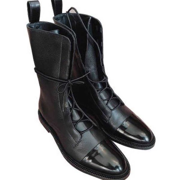 boots handsome women's 2021 summer british style mid-tube locomotive versatile thin strapped pointed short boot, Black
boots handsome women's 2021 summer british style mid-tube locomotive versatile thin strapped pointed short boot, Black